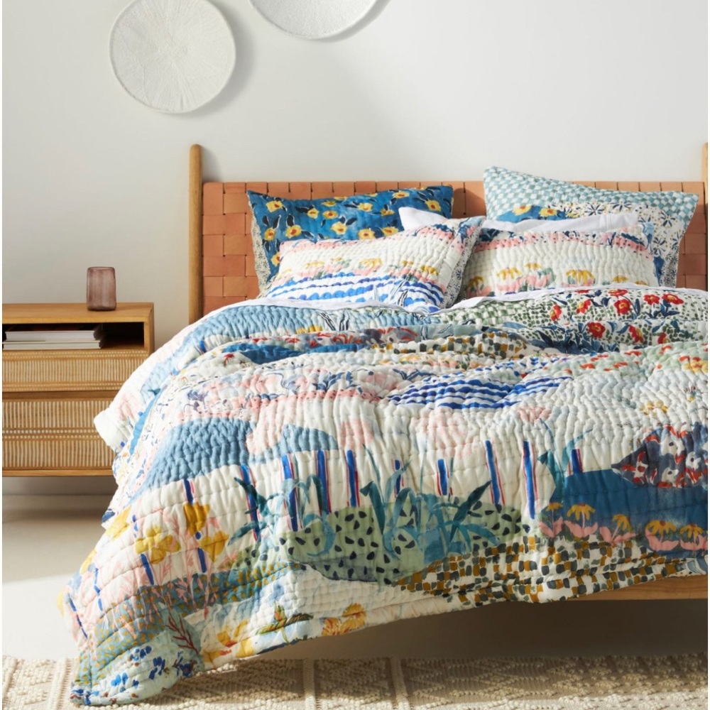 Queen Size Rosalind Quilt by Anthropologie - NWOT